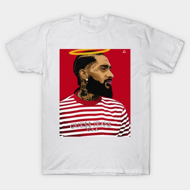 Red nipsey hussle shirt sale